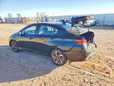 2025 Nissan Versa, VIN 3N1CN8FV0SL874910. Фото 2 з 6 з аукціону Copart. Каталог авто зі США OpenDataCar.