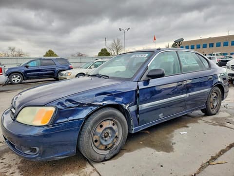 2002 Subaru Legacy, VIN 4S3BE635127215630. Фото 1 з 6 з аукціону Copart. Каталог авто зі США OpenDataCar.