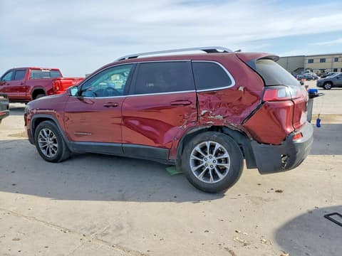 2019 Jeep Cherokee, VIN 1C4PJLLB5KD301546. Фото 2 з 6 з аукціону Copart. Каталог авто зі США OpenDataCar.