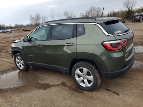 2019 Jeep Compass, VIN 3C4NJDBB9KT601003. Фото 2 з 6 з аукціону Copart. Каталог авто зі США OpenDataCar.