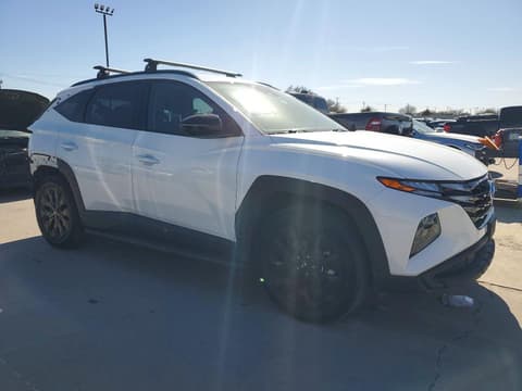 2022 Hyundai Tucson, VIN KM8JFCAE3NU158987. Фото 4 з 6 з аукціону Copart. Каталог авто зі США OpenDataCar.