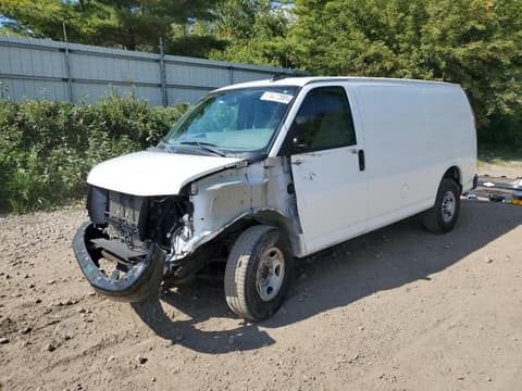 2019 Chevrolet Express 2500, VIN 1GCWGAFG7K1325497. Фото 1 з 6 з аукціону Copart. Каталог авто зі США OpenDataCar.