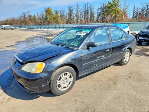2002 Honda Civic, VIN 2HGES16542H565117. Zdjęcie 1 z 6 z aukcji Copart. Katalog aut z USA OpenDataCar.