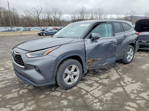 2021 Toyota Highlander, VIN 5TDZZRAH7MS067526. Zdjęcie 1 z 6 z aukcji Copart. Katalog aut z USA OpenDataCar.