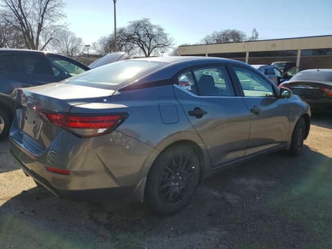 2025 Nissan Sentra, VIN 3N1AB8BV7SY211861. Фото 3 з 6 з аукціону Copart. Каталог авто зі США OpenDataCar.