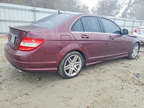 2009 Mercedes-benz C-Class, VIN WDDGF56X69R043061. Фото 3 з 6 з аукціону Copart. Каталог авто зі США OpenDataCar.
