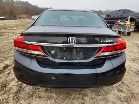 2013 Honda Civic, VIN 2HGFB2F5XDH584719. Фото 6 з 6 з аукціону Copart. Каталог авто зі США OpenDataCar.