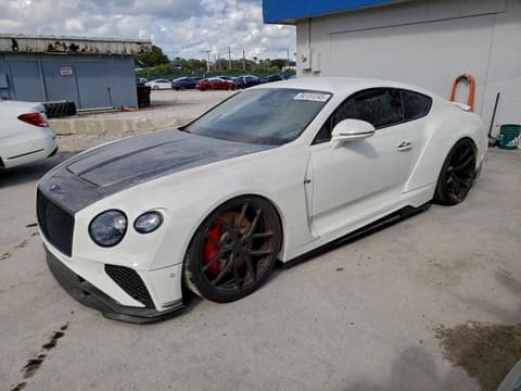 2020 Bentley Continental, VIN SCBCG2ZG3LC076337. Photo 1 of 6 from Copart auction. OpenDataCar US salvage catalog.