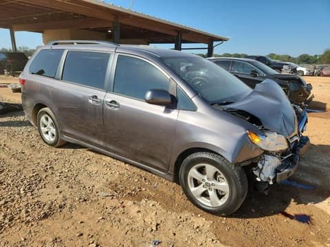 2020 Toyota Sienna, VIN 5TDKZ3DC8LS078905. Фото 4 из 6 с аукциона Copart. Каталог авто из США OpenDataCar.