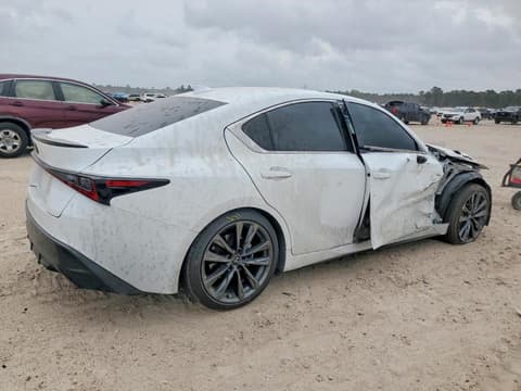 2023 Lexus IS 350c, VIN JTHGZ1B2XP5067970. Фото 3 з 6 з аукціону Copart. Каталог авто зі США OpenDataCar.
