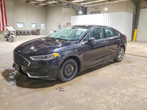2019 Ford Fusion, VIN 3FA6P0CD7KR117846. Фото 1 з 6 з аукціону Copart. Каталог авто зі США OpenDataCar.