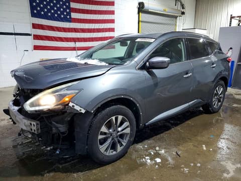 2018 Nissan Murano, VIN 5N1AZ2MH2JN157566. Фото 1 из 6 с аукциона Copart. Каталог авто из США OpenDataCar.
