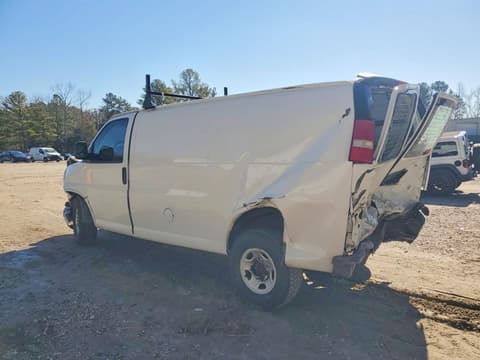 2010 Chevrolet Express 2500, VIN 1GCZGFAA7A1136974. Фото 2 з 6 з аукціону Copart. Каталог авто зі США OpenDataCar.