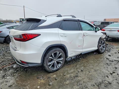 2022 Lexus RX 450h, VIN 2T2HGMDA9NC077824. Фото 3 из 6 с аукциона Copart. Каталог авто из США OpenDataCar.