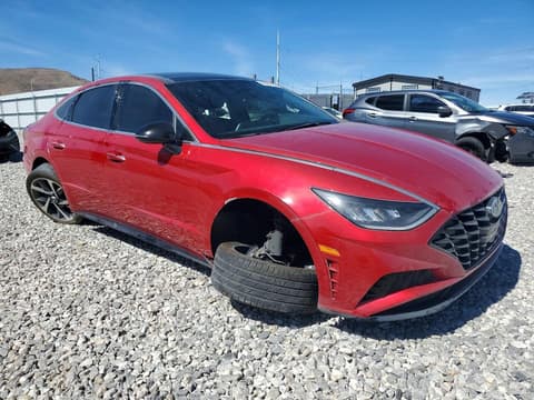 2021 Hyundai Sonata, VIN 5NPEJ4J27MH132224. Zdjęcie 4 z 6 z aukcji Copart. Katalog aut z USA OpenDataCar.
