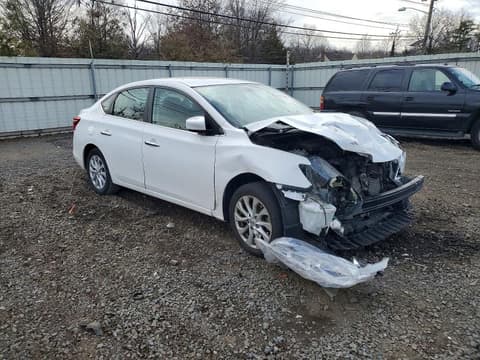 2019 Nissan Sentra, VIN 3N1AB7AP4KY450958. Фото 4 з 6 з аукціону Copart. Каталог авто зі США OpenDataCar.