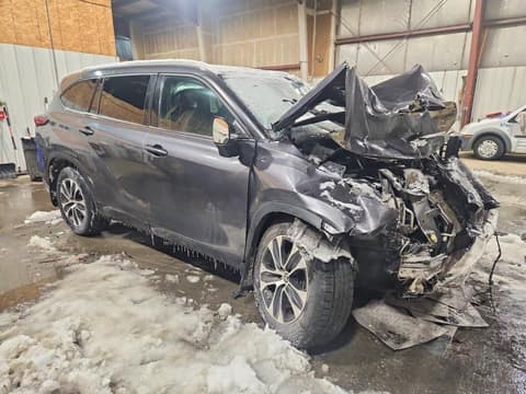 2021 Toyota Highlander, VIN 5TDGZRBH1MS541461. Фото 4 з 6 з аукціону Copart. Каталог авто зі США OpenDataCar.