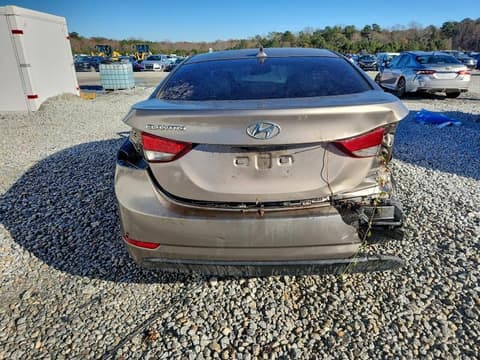 2015 Hyundai Elantra, VIN 5NPDH4AEXFH609958. Фото 6 из 6 с аукциона Copart. Каталог авто из США OpenDataCar.