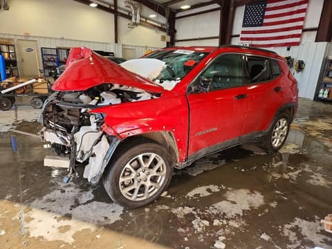 2023 Jeep Compass, VIN 3C4NJDFN0PT508186. Фото 1 з 6 з аукціону Copart. Каталог авто зі США OpenDataCar.