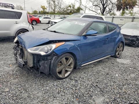 2015 Hyundai Veloster, VIN KMHTC6AE9FU244258. Фото 1 з 6 з аукціону Copart. Каталог авто зі США OpenDataCar.