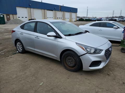 2018 Hyundai Accent, VIN 3KPC24A31JE029068. Фото 4 з 6 з аукціону Copart. Каталог авто зі США OpenDataCar.