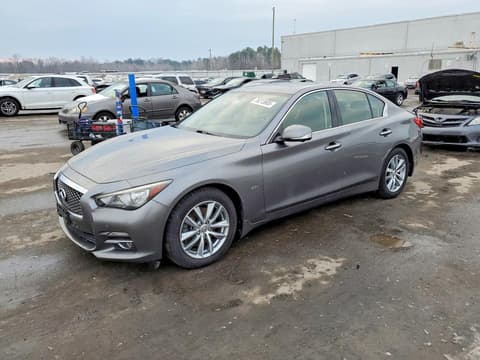 2017 Infiniti Q50, VIN JN1EV7ARXHM840372. Фото 1 з 6 з аукціону Copart. Каталог авто зі США OpenDataCar.