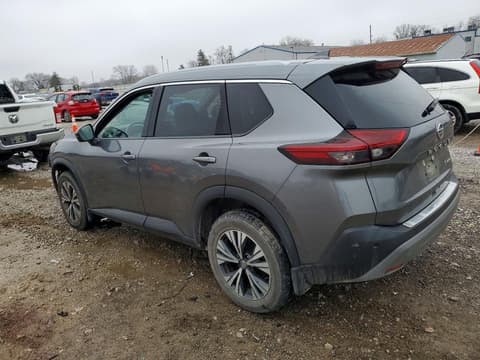 2021 Nissan Rogue, VIN 5N1AT3BB9MC736883. Фото 2 з 6 з аукціону Copart. Каталог авто зі США OpenDataCar.