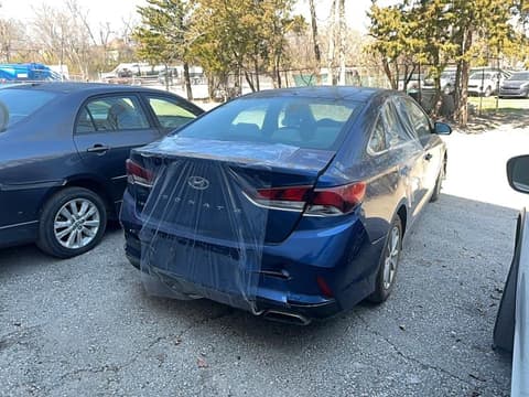 2019 Hyundai Sonata, VIN 5NPE24AF6KH766220. Фото 4 з 6 з аукціону Copart. Каталог авто зі США OpenDataCar.