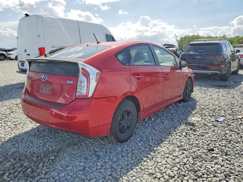 2012 Toyota Prius, VIN JTDKN3DU3C1510821. Фото 3 з 6 з аукціону Copart. Каталог авто зі США OpenDataCar.