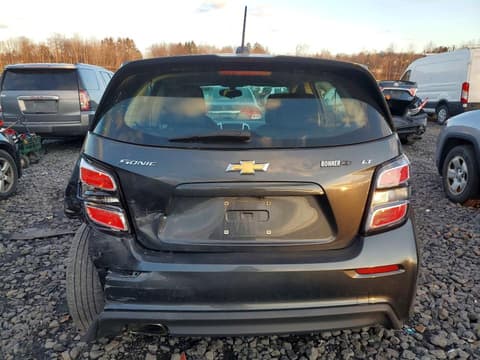 2017 Chevrolet Sonic, VIN 1G1JD6SGXH4155724. Фото 6 из 6 с аукциона Copart. Каталог авто из США OpenDataCar.