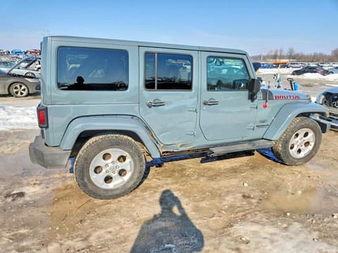 2014 Jeep Wrangler Unlimited, VIN 1C4BJWEG4EL202005. Zdjęcie 3 z 6 z aukcji Copart. Katalog aut z USA OpenDataCar.