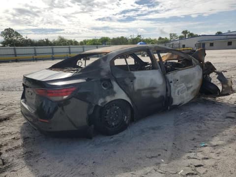 2025 Nissan Sentra, VIN 3N1AB8BV9SY270555. Фото 3 з 6 з аукціону Copart. Каталог авто зі США OpenDataCar.