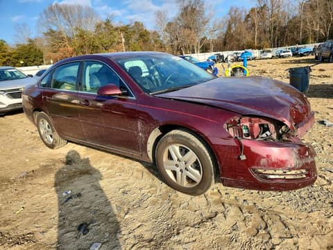 2007 Chevrolet Impala, VIN 2G1WB55K779183577. Фото 4 из 6 с аукциона Copart. Каталог авто из США OpenDataCar.
