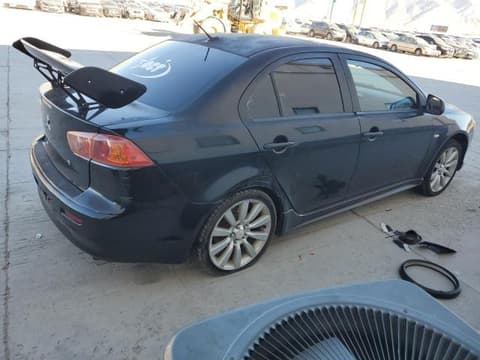 2009 Mitsubishi Lancer, VIN JA3AU86W49U029279. Фото 3 з 6 з аукціону Copart. Каталог авто зі США OpenDataCar.