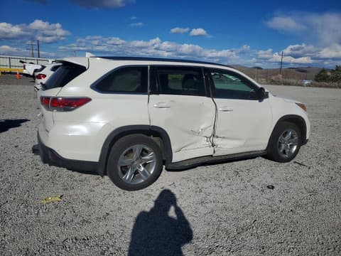 2014 Toyota Highlander, VIN 5TDDKRFH9ES059503. Zdjęcie 3 z 6 z aukcji Copart. Katalog aut z USA OpenDataCar.