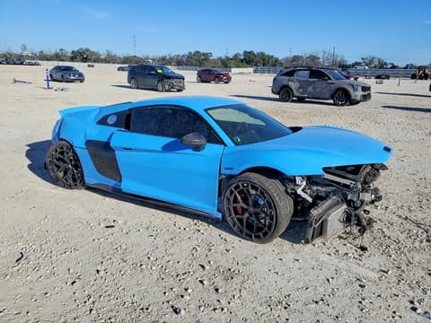 2020 Audi R8, VIN WUAEEAFX7L7901916. Zdjęcie 4 z 6 z aukcji Copart. Katalog aut z USA OpenDataCar.