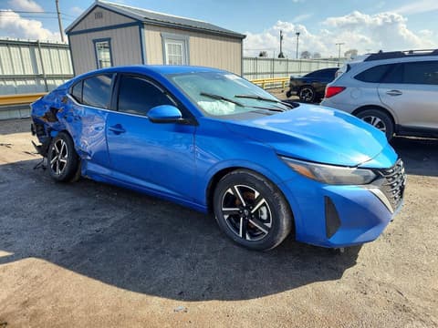 2024 Nissan Sentra, VIN 3N1AB8CV9RY374987. Фото 4 з 6 з аукціону Copart. Каталог авто зі США OpenDataCar.