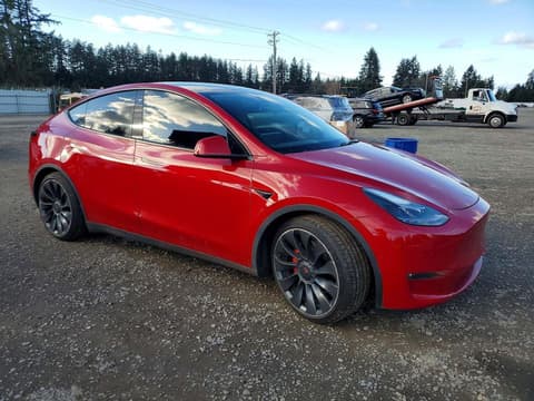 2022 Tesla Model Y, VIN 7SAYGDEF8NF398959. Фото 4 з 6 з аукціону Copart. Каталог авто зі США OpenDataCar.