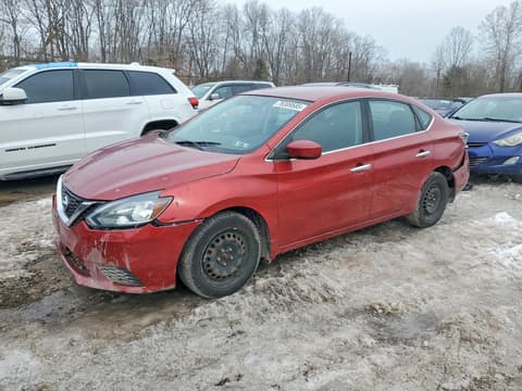 2016 Nissan Sentra, VIN 3N1AB7AP4GY325160. Фото 1 з 6 з аукціону Copart. Каталог авто зі США OpenDataCar.