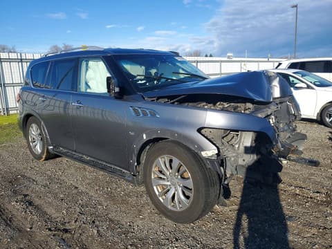 2017 Infiniti QX80, VIN JN8AZ2NE6H9150295. Zdjęcie 4 z 6 z aukcji Copart. Katalog aut z USA OpenDataCar.