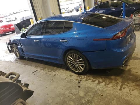 2018 Kia Stinger, VIN KNAE15LA6J6031110. Photo 2 of 6 from Copart auction. OpenDataCar US salvage catalog.