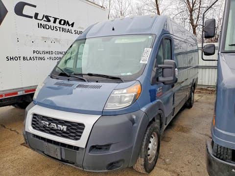 2021 Ram ProMaster 3500, VIN 3C6FRVJGXME501121. Фото 1 з 6 з аукціону Copart. Каталог авто зі США OpenDataCar.
