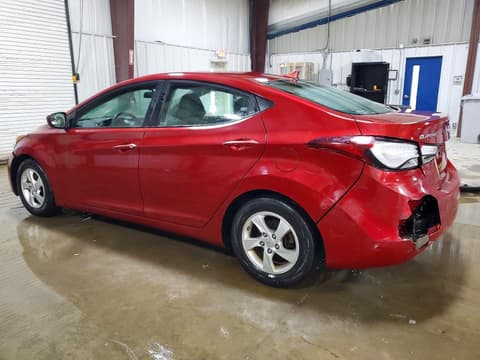 2014 Hyundai Elantra, VIN 5NPDH4AE4EH543230. Фото 2 из 6 с аукциона Copart. Каталог авто из США OpenDataCar.
