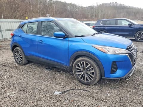 2021 Nissan Kicks, VIN 3N1CP5CV2ML530396. Фото 4 з 6 з аукціону Copart. Каталог авто зі США OpenDataCar.