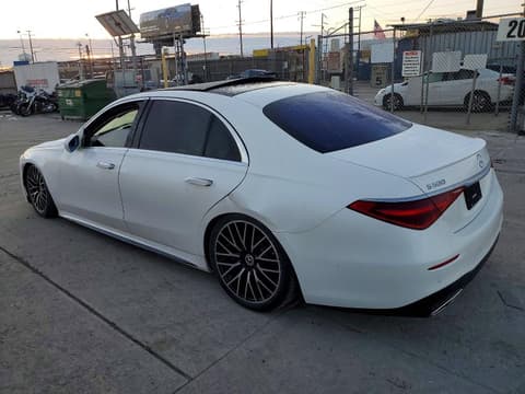 2022 Mercedes-benz S-Class, VIN W1K6G6DB4NA105720. Фото 2 з 6 з аукціону Copart. Каталог авто зі США OpenDataCar.