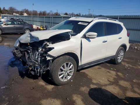 2019 Nissan Rogue, VIN KNMAT2MV1KP516634. Фото 1 з 6 з аукціону Copart. Каталог авто зі США OpenDataCar.