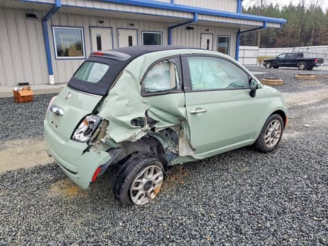 2012 Fiat 500, VIN 3C3CFFDR4CT359998. Фото 3 з 6 з аукціону Copart. Каталог авто зі США OpenDataCar.
