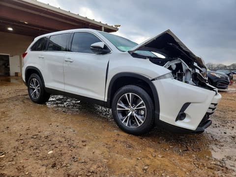 2019 Toyota Highlander, VIN 5TDZARFH0KS057112. Фото 4 з 6 з аукціону Copart. Каталог авто зі США OpenDataCar.