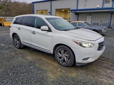 2013 Infiniti JX35, VIN 5N1AL0MN6DC307951. Фото 4 з 6 з аукціону Copart. Каталог авто зі США OpenDataCar.