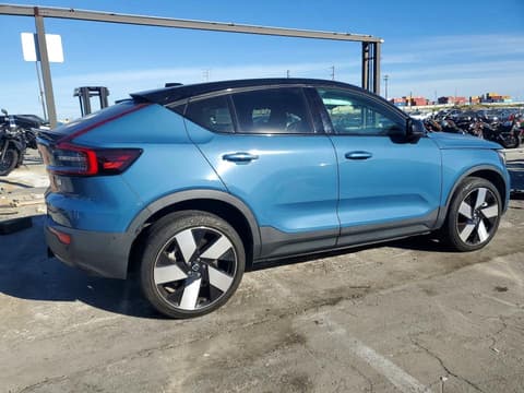 2022 Volvo C40, VIN YV4ED3GB2N2008385. Фото 3 из 6 с аукциона Copart. Каталог авто из США OpenDataCar.